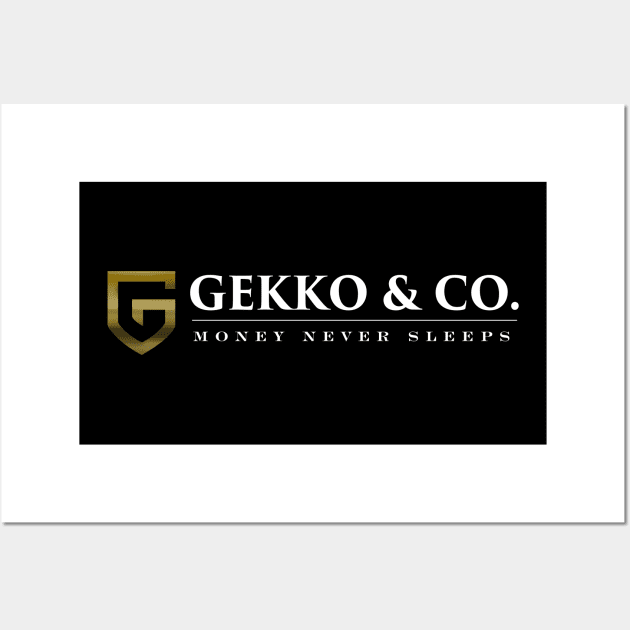 Gekko and Co Wall Art by MindsparkCreative